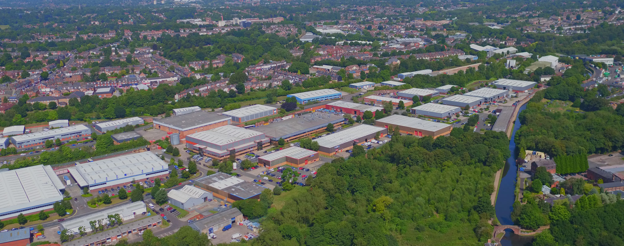 Over 800,000 sq ft of industrial/warehouse, showroom and office accommodation